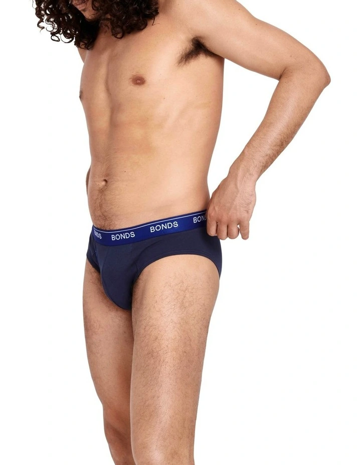 Bonds Guyfront Brief 3 Pack In Multi - Image 2