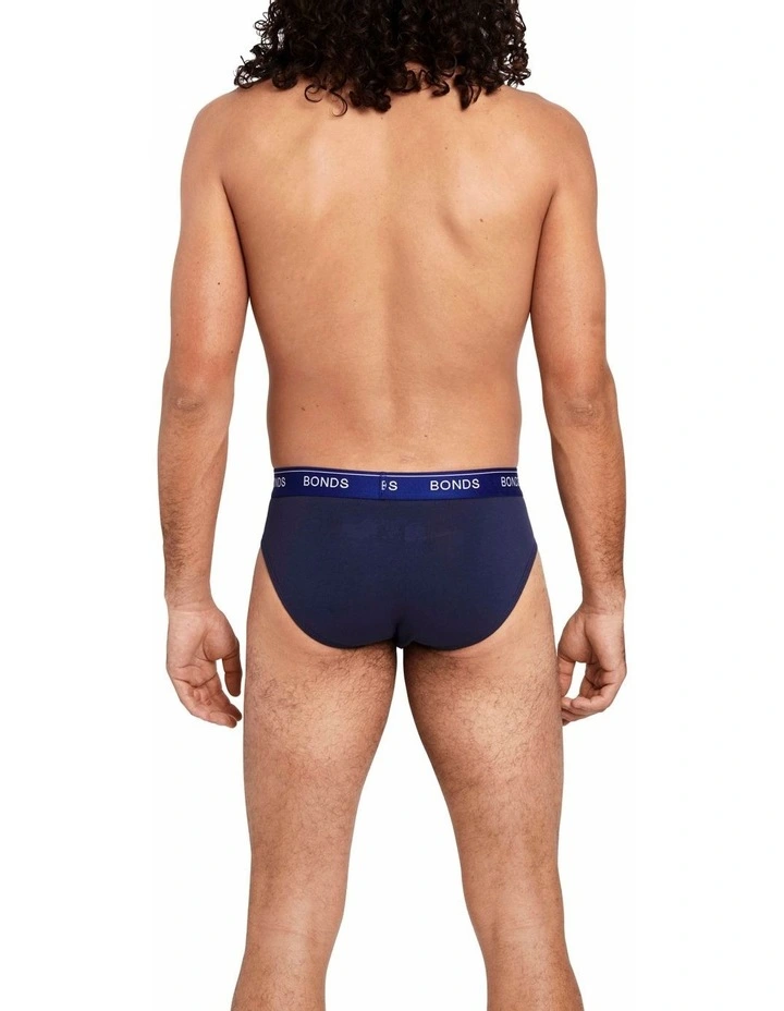 Bonds Guyfront Brief 3 Pack In Multi - Image 4