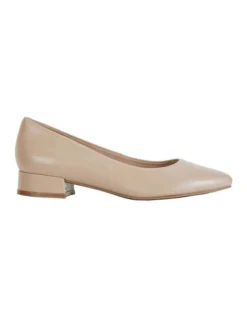 Janine Nude Glove Heeled Shoes