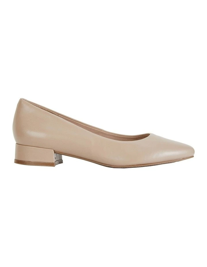 Janine Nude Glove Heeled Shoes