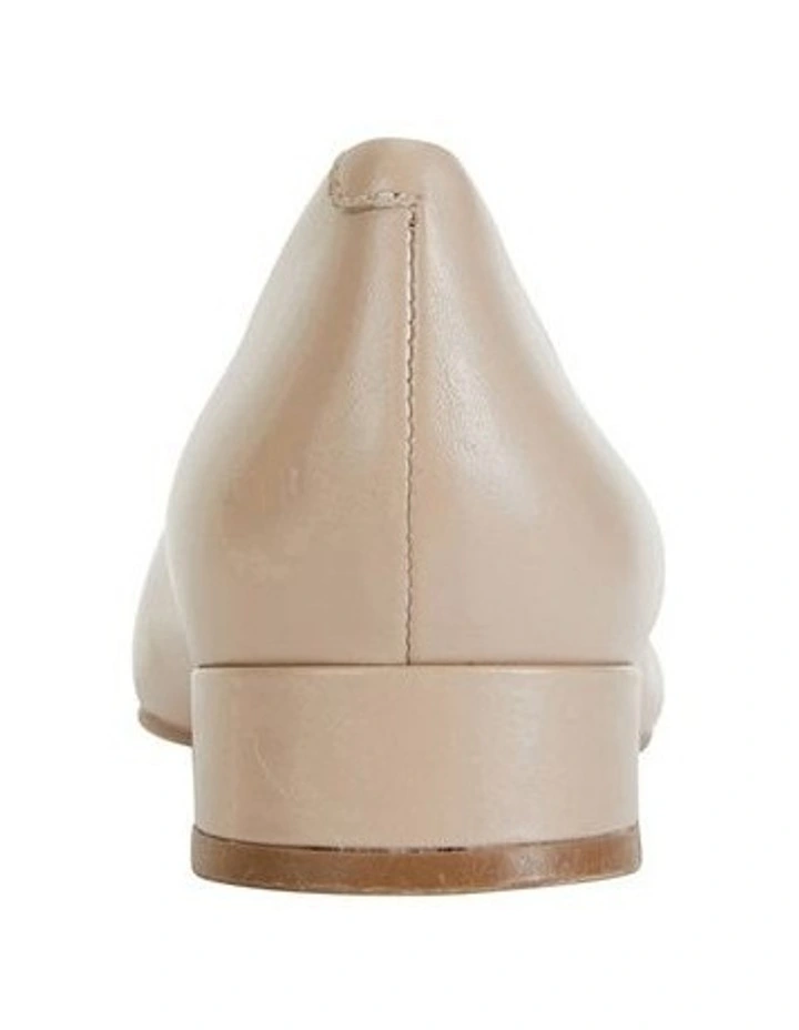 Janine Nude Glove Heeled Shoes - Image 6
