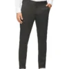 Calvin Klein Super Slim Gingham Check Pant Charcoal