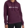Champion Script Hoodie In Purple