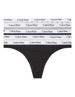 Calvin Klein Carousel Thong 5 Packs In Multi