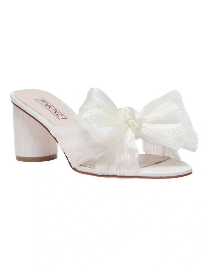 Surge Ivory Fabric Sandals - Image 2