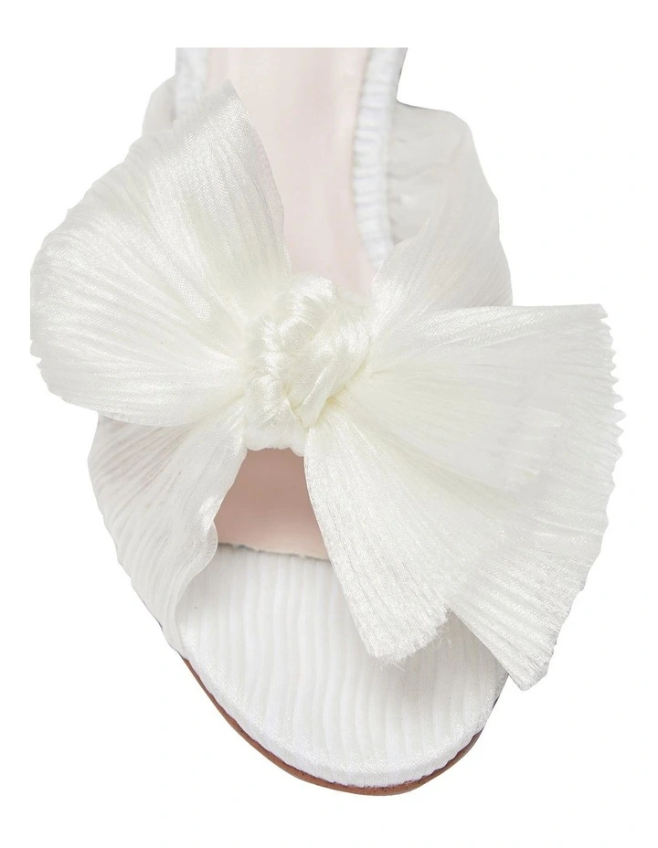 Surge Ivory Fabric Sandals - Image 7