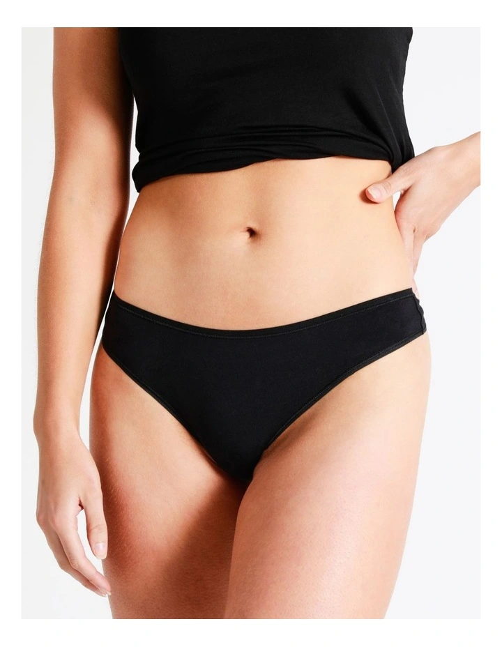 SOHO Modal G-string In Black - Image 2