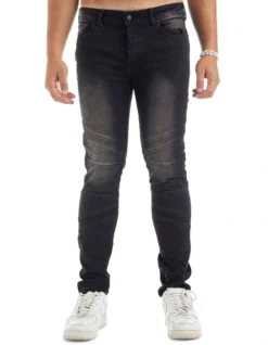 Mayfair Jean In Brushed Black