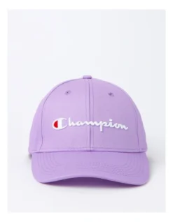 Champion Script Cotton Cap In Lilac