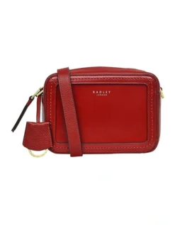 Radley Marsten Mews Mini Zip-Around Crossbody Bag In Red
