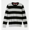 Knitted Crew Neck Jumper In Assorted