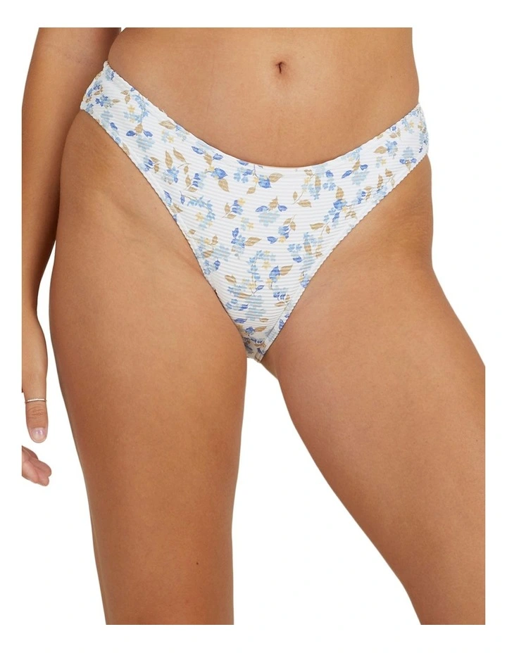 Billabong Chiquita Bondi Bikini Bottom In White - Image 4