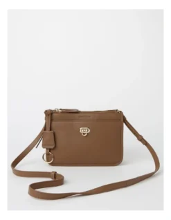 Jacqui Crossbody Bag In Tan