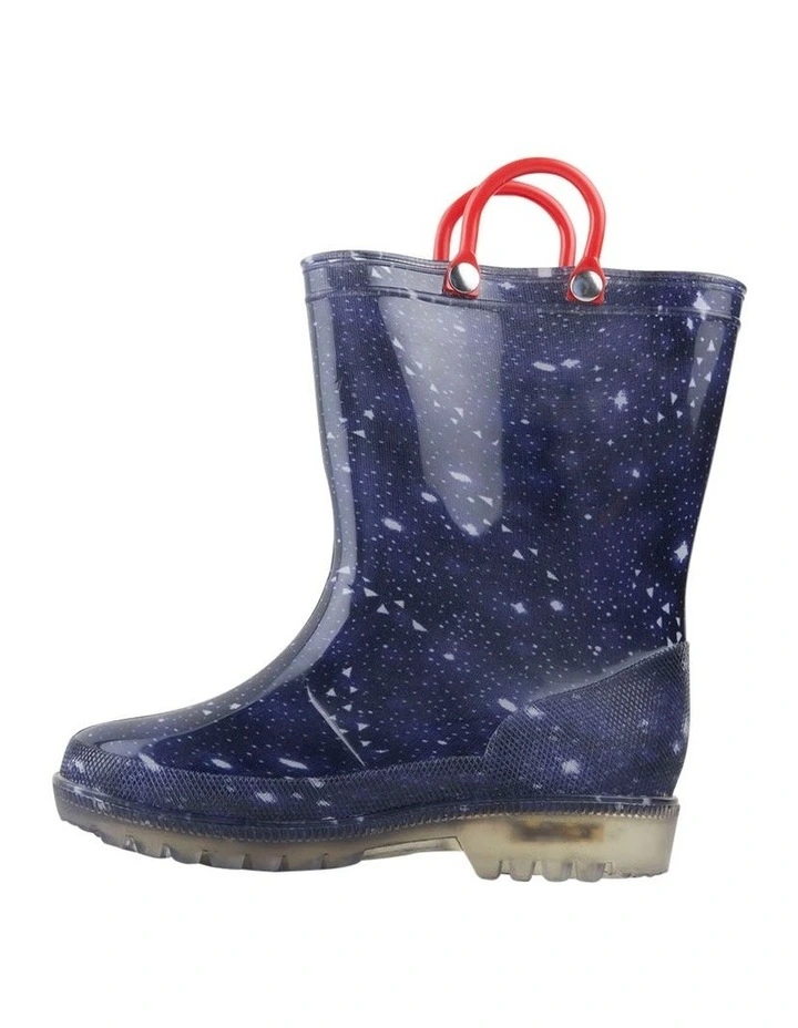 Ciao Charlie Rocket Gumboots In Navy - Image 2