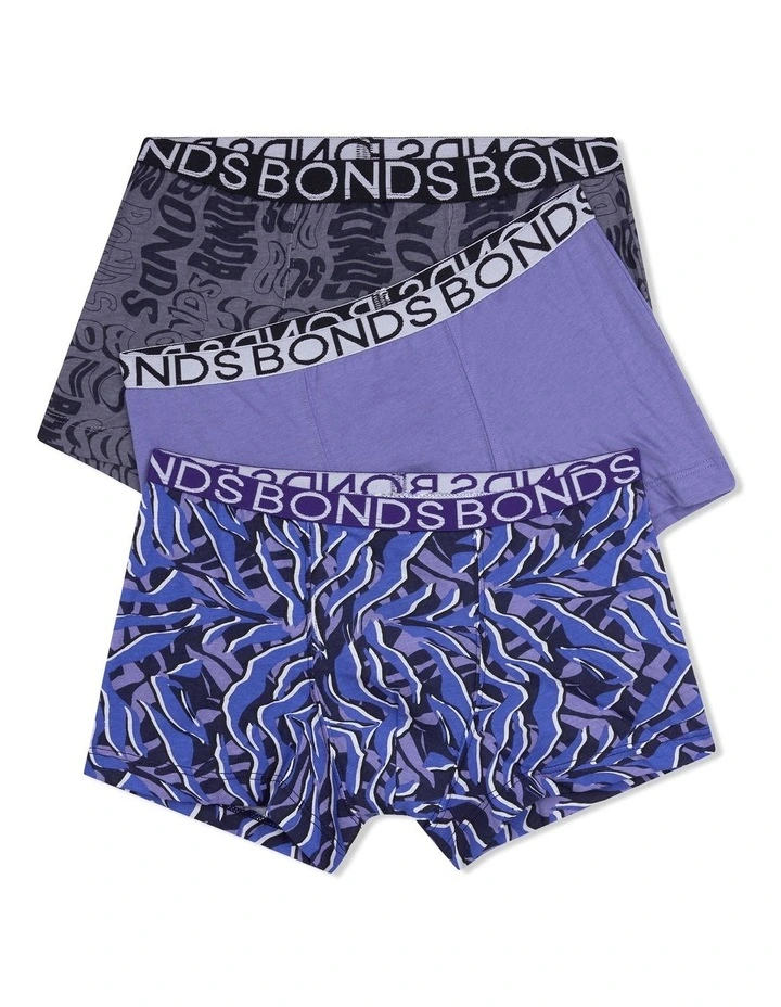 Bonds 3 Pack Trunk In Multi