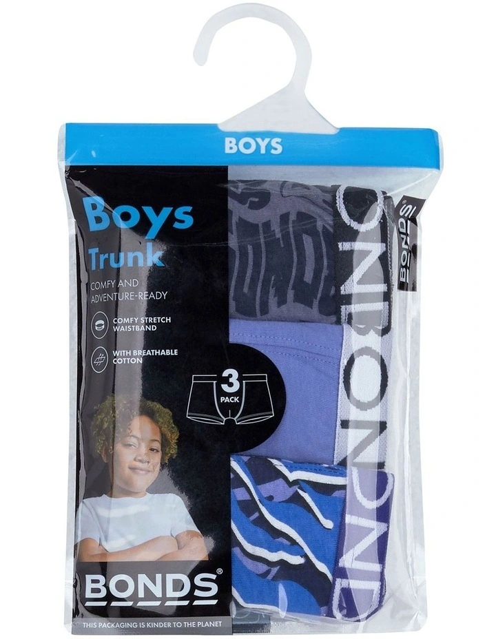 Bonds 3 Pack Trunk In Multi - Image 2