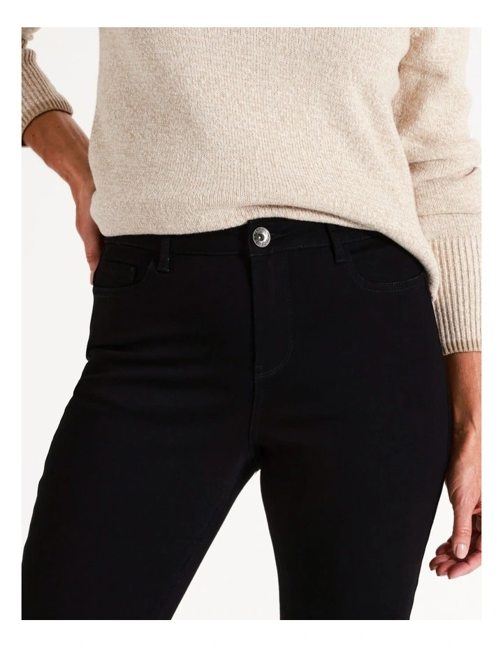 Regatta Recycled Cotton Blend Wardrobe Staple Bootcut In Black