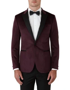 Gibson Solace Slim Fit Jacket In Mahogany