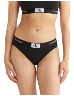 Calvin Klein 1996 Cotton Modern Bikini In Black