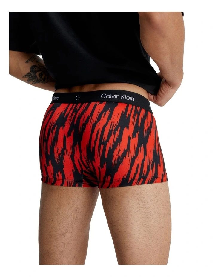 Calvin Klein 1996 Micro Low Rise Trunk In Red - Image 2
