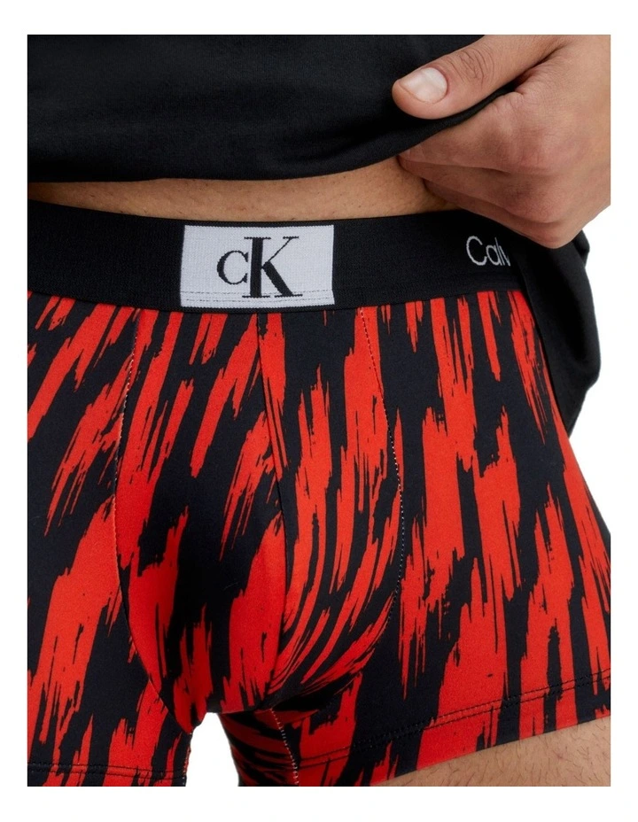 Calvin Klein 1996 Micro Low Rise Trunk In Red - Image 3