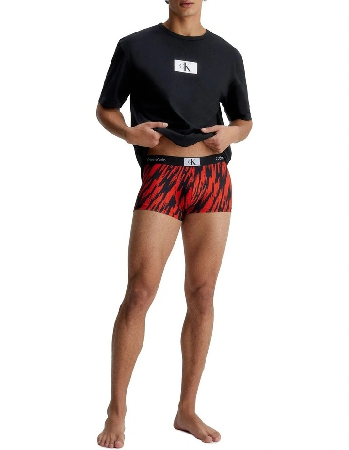 Calvin Klein 1996 Micro Low Rise Trunk In Red - Image 4