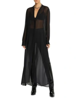 Black Onyx Dress In Black