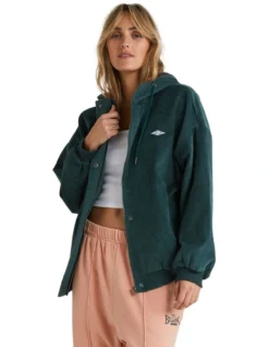 Billabong Set The Tone Jacket In Green